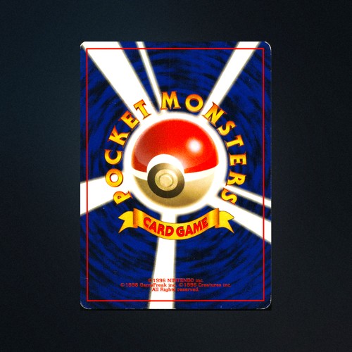 Pokemon Blastoise No.009 Japanese Base Set Holo Japanese Japanese Card MP back