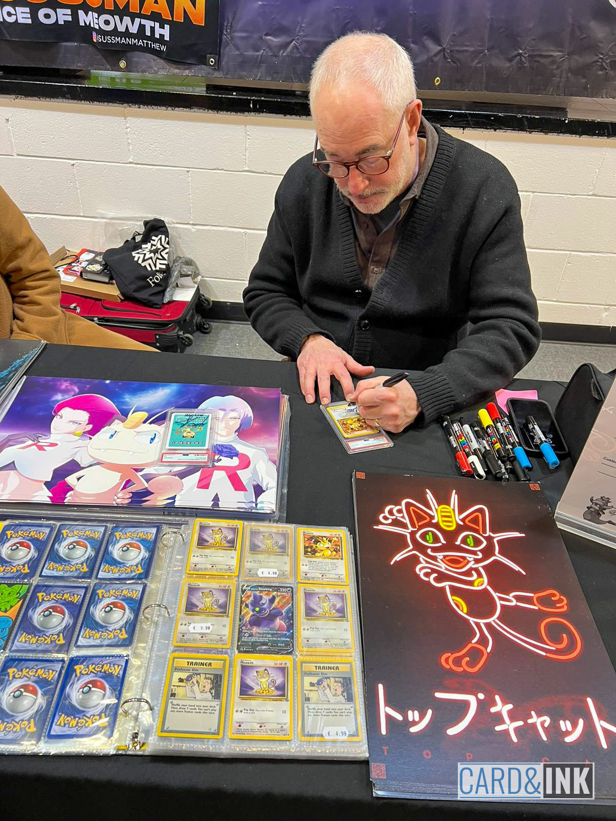 Signed Meowth Pokemon Old Maid 2019 Japanese Autographed PSA 10 - CIL-000485 image 2