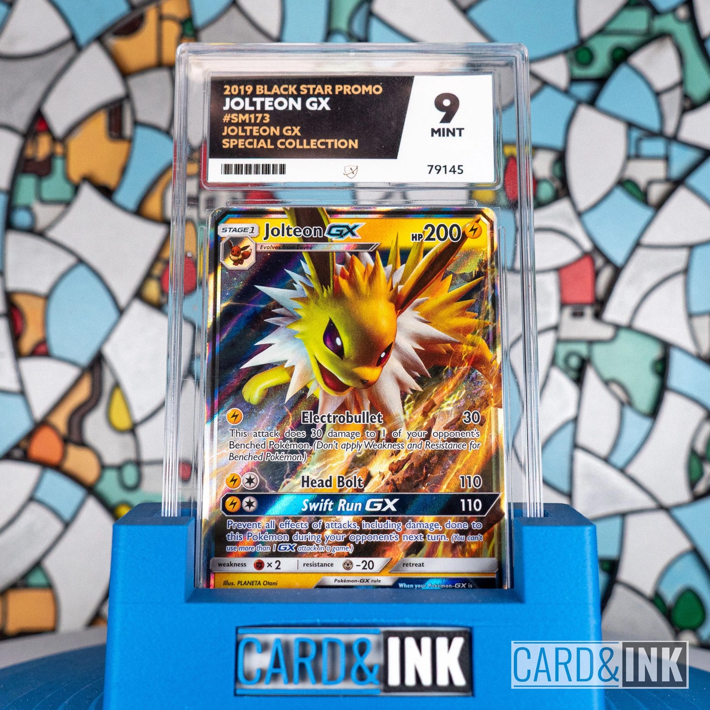 Jolteon GX Black Star Promo Pokemon ACE 9 - CIL-000402