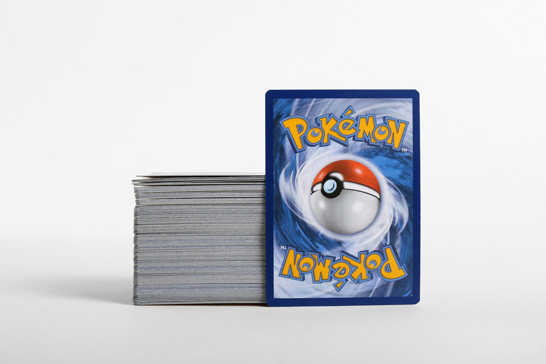 Photo: Giorgio Trovato on Unsplash — a stack of Pokémon cards face down