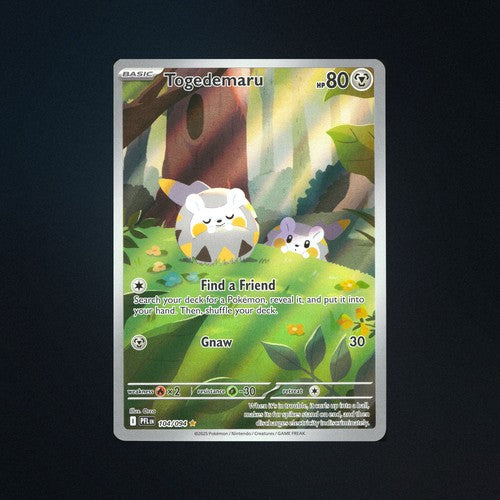 Pokemon Togedemaru 104/094 Japanese Pokemon Art Rare Card NM front