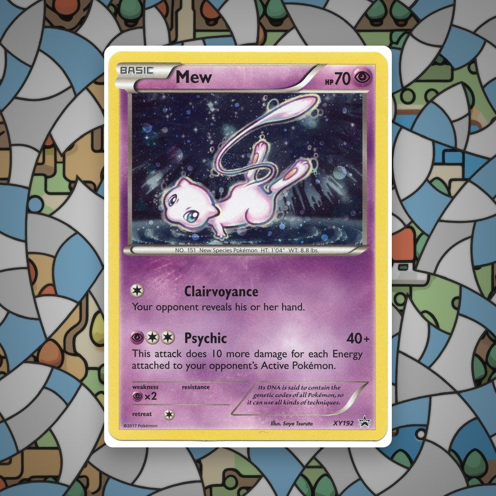 Pokemon Mew XY192 Black Star Promo Holo LP - CIL-000488 image 3