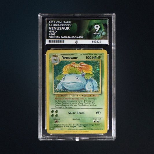 2023 Pokemon Card Game Classic Venusaur 003/034 Holo ACE 9 front