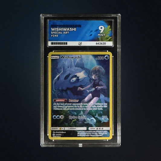 2019 Pokemon Cosmic Eclipse Wishiwashi 240/236 Alt Art ACE 9 front