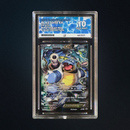 2016 Pokemon Promo Blastoise EX XY122 ACE 10 front