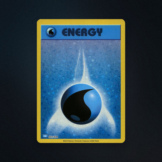 Pokemon TCG Double Aqua Energy 33/34 Double Crisis Near Mint front