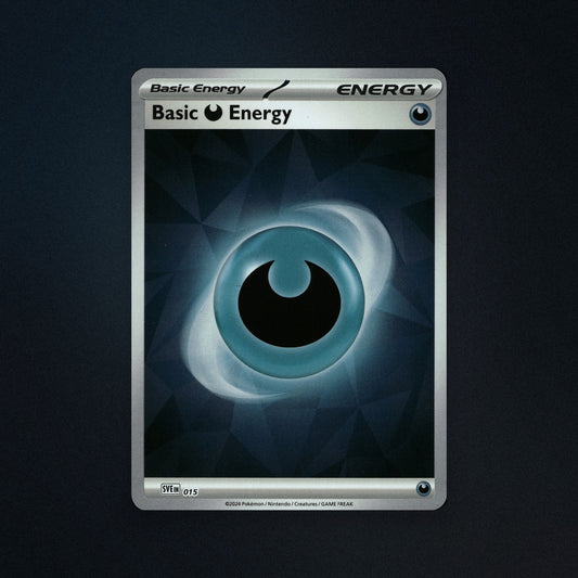 Pokemon TCG Basic Darkness Energy 15/16 Scarlet & Violet Energies (SVE) front