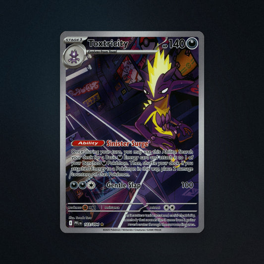 Pokemon TCG Toxtricity 103/94 Phantasmal Flames (PFL) Near Mint front