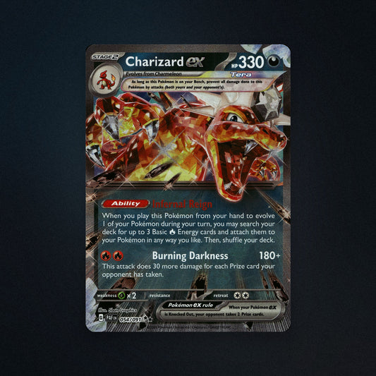 Pokemon TCG Charizard ex 54/91 Paldean Fates (PAF) Near Mint front
