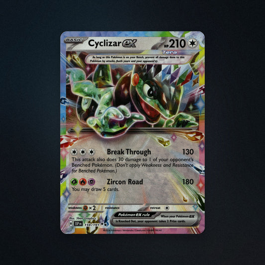 Pokemon TCG Cyclizar ex 159/191 Surging Sparks (SSP) Near Mint front