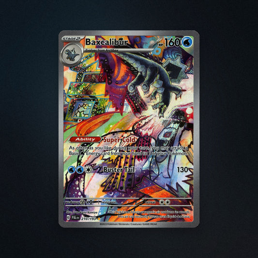 Pokemon TCG Baxcalibur 210/193 Paldea Evolved Near Mint front