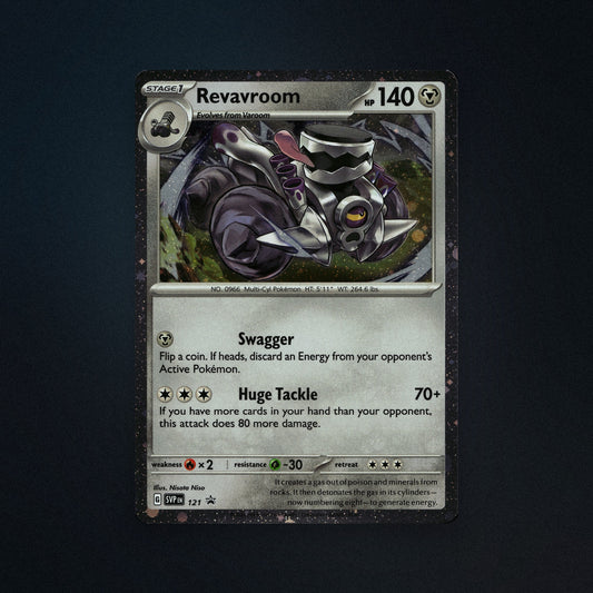 Pokemon TCG Revavroom SVP121 Scarlet & Violet Black Star Promo Near Mint front
