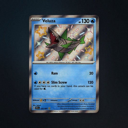 Pokemon TCG Veluza 125/91 Paldean Fates (PAF) Near Mint front