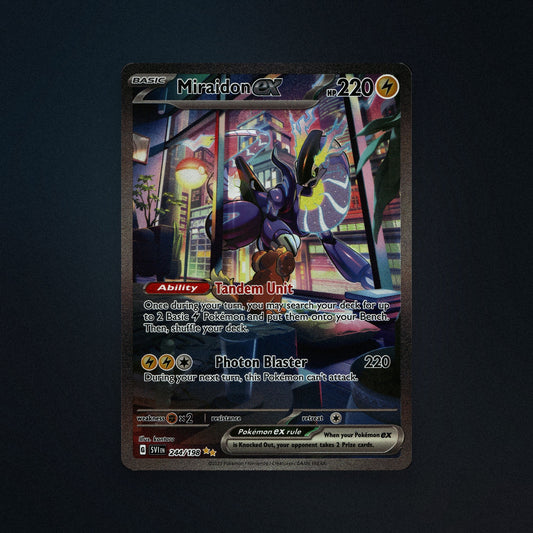 Pokemon TCG Miraidon ex 244/198 Scarlet & Violet (SVI) Near Mint front
