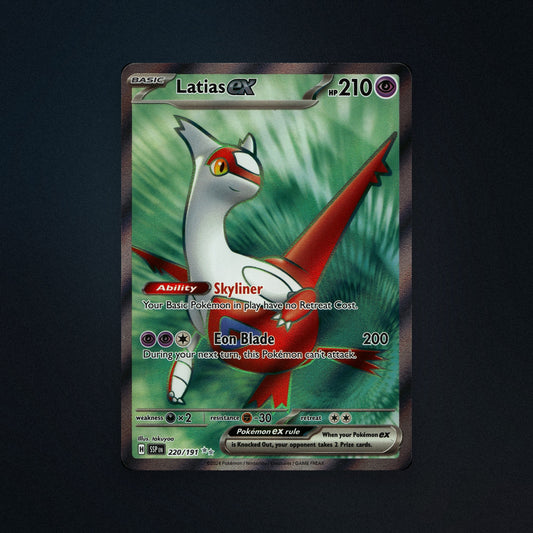 Pokemon TCG Latias ex 220/191 Surging Sparks (SSP) Near Mint front