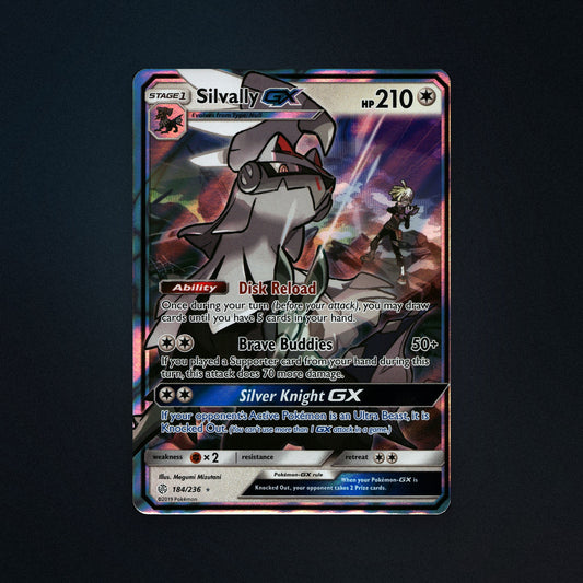 Pokemon TCG Silvally X 184/236 Near Mint front