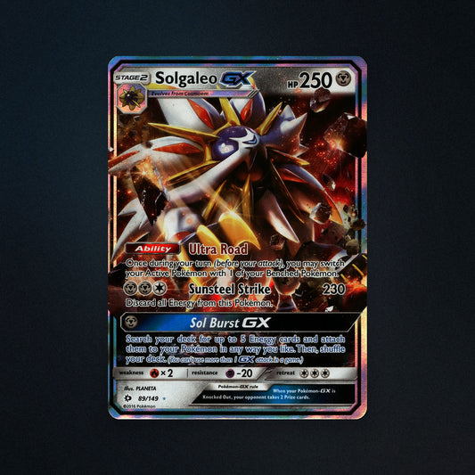 Pokemon TCG Solgaleo GX 89/149 Near Mint front