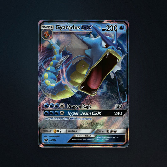 Pokemon TCG Gyarados EX SM212 SM Black Star Promos Near Mint front