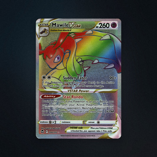 Pokemon TCG Mawile VSTAR 200/195 Silver Tempest Near Mint front