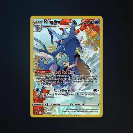 Pokemon TCG Kingdra TG03/TG30 Astral Radiance Trainer Gallery Near Mint front