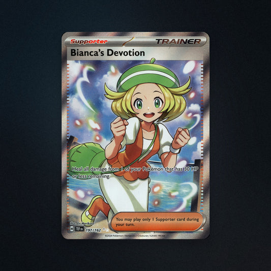 Pokemon TCG Bianca's Devotion 197/162 Temporal Forces (TEF) Near Mint front
