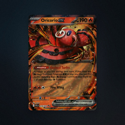 Pokemon TCG Oricorio ex 18/94 Phantasmal Flames (PFL) Near Mint front