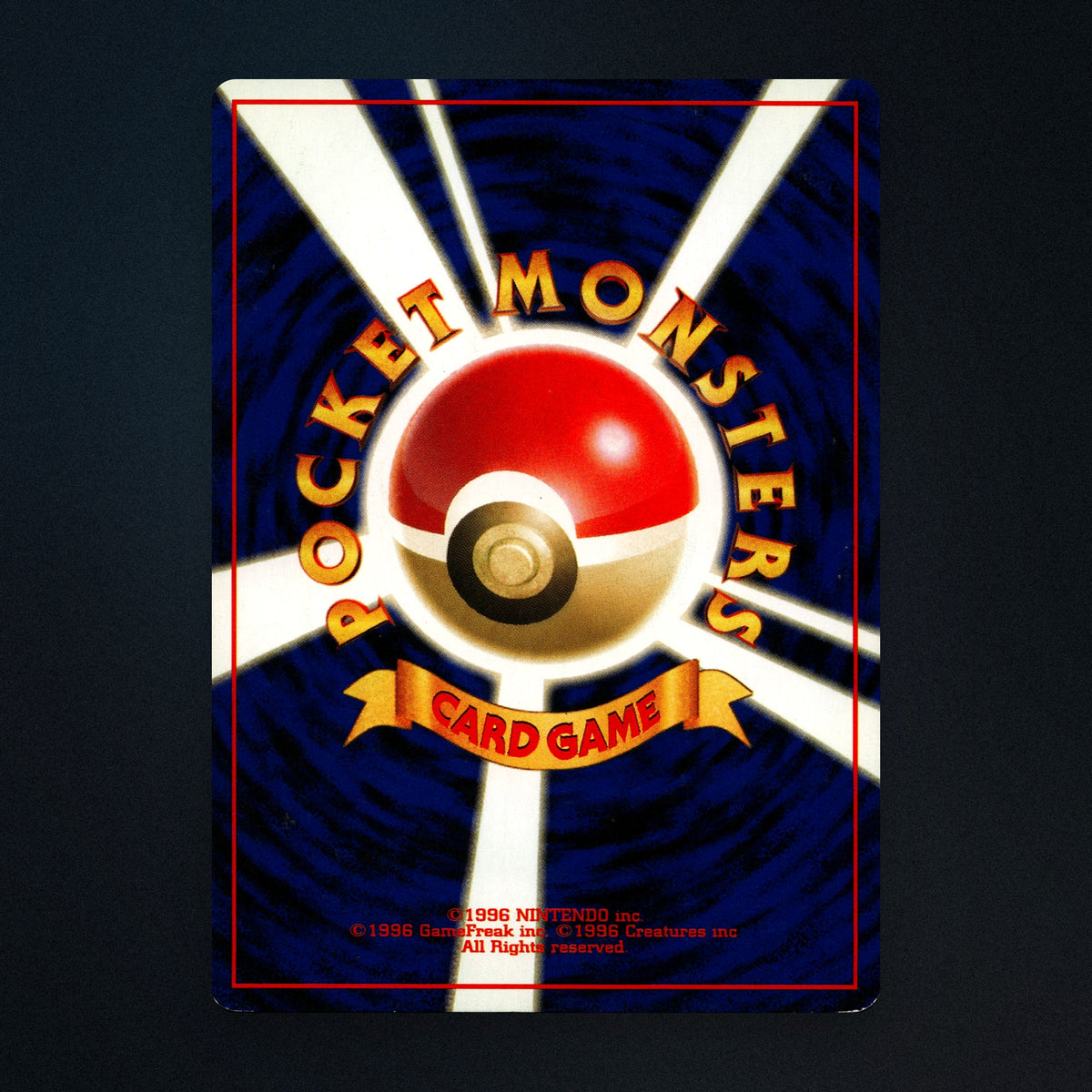 Poliwag Pokemon TCG No.060 Crossing the Ruins... Lightly Played back