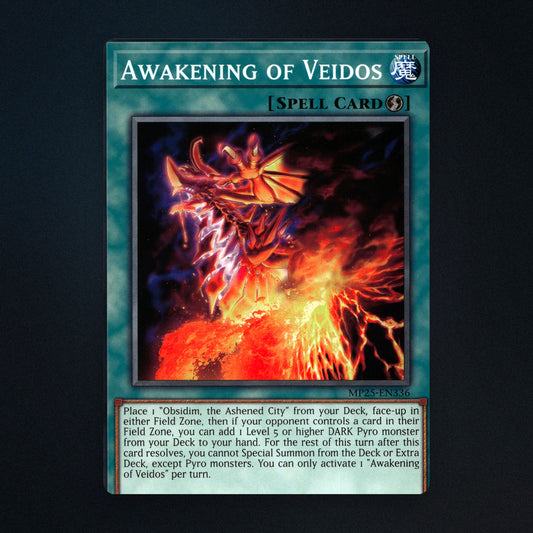 Awakening of Veidos 1st Edition Yu-Gi-Oh TCG 30453613 Near Mint front
