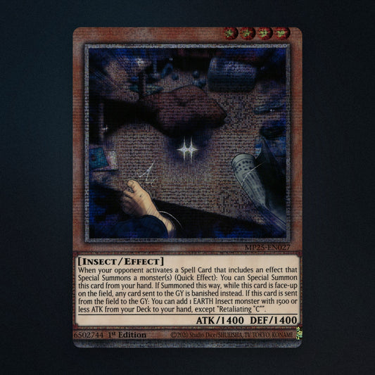 Retaliating "C" 1st Edition Yu-Gi-Oh TCG 46502744 Near Mint front