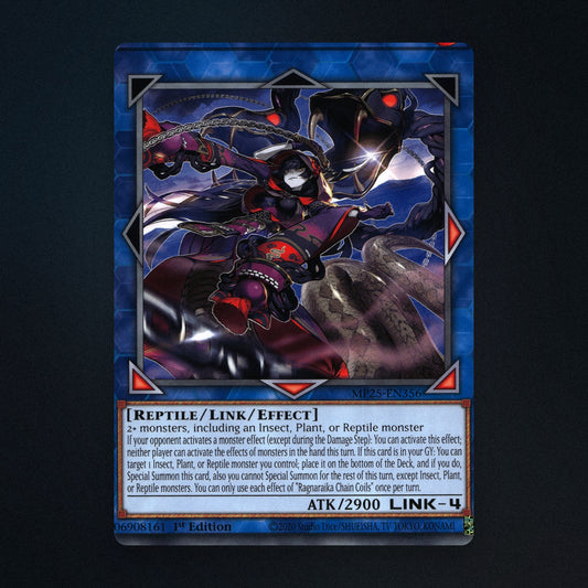 Ragnaraika Chain Coils 1st Edition Yu-Gi-Oh TCG 6908161 Near Mint front