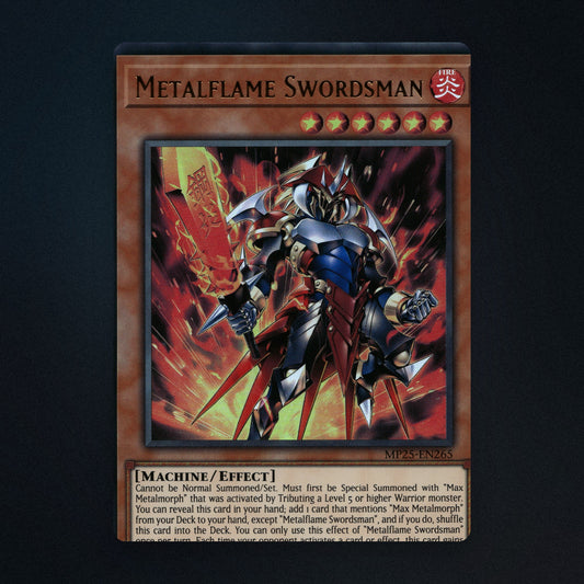 Metalflame Swordsman 1st Edition Yu-Gi-Oh TCG 27704731 Near Mint front