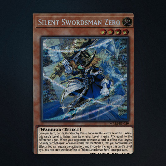 Silent Swordsman Zero 1st Edition Yu-Gi-Oh TCG 39321065 Near Mint front