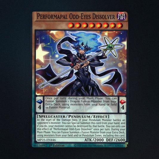 Performapal Odd-Eyes Dissolver 1st Edition Yu-Gi-Oh TCG 46136942 Near Mint front