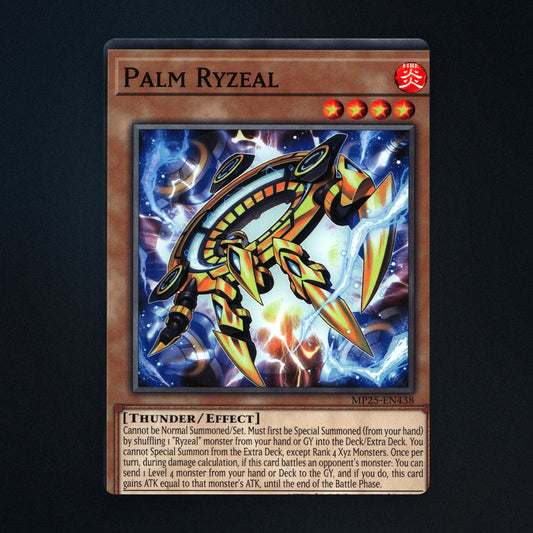 Palm Ryzeal 1st Edition Yu-Gi-Oh TCG 61116514 Near Mint front