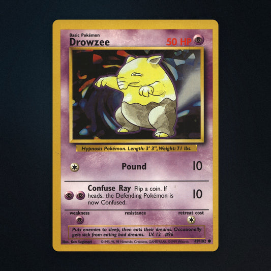 Jigglypuff Pokemon TCG 49/102 Base Moderately Played front