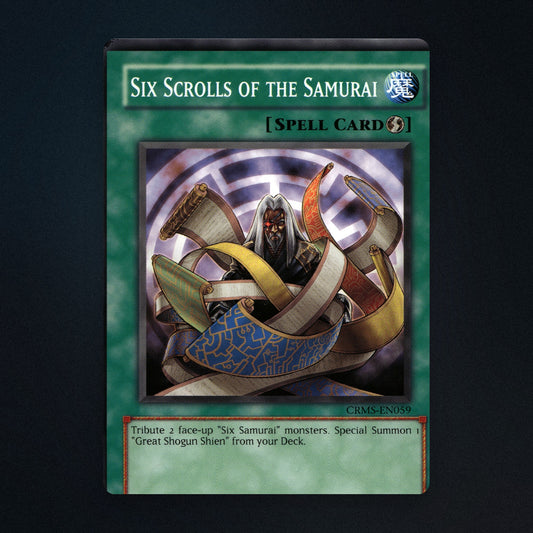 Six Scrolls of the Samurai Yu-Gi-Oh TCG Six Scrolls of the Samurai 54913680 front