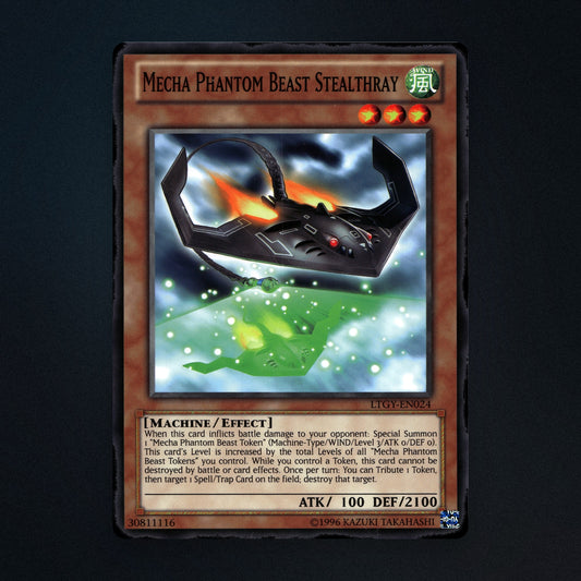 Mecha Phantom Beast Stealthray Yu-Gi-Oh TCG MECHA PHANTOM BEAST STEALTHRAY front