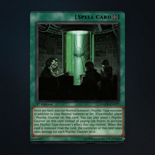 Brain Research Lab Yu-Gi-Oh TCG Brain Research Lab 1st Edition 85668449 Lightly front