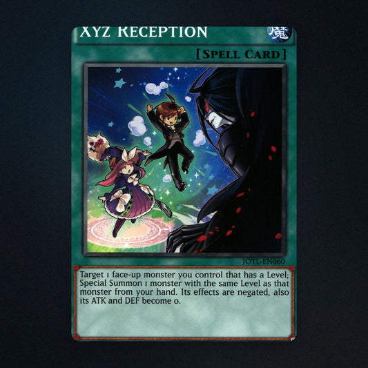 Xyz Reception Yu-Gi-Oh TCG XYZ RECEPTION 74728028 Near Mint front