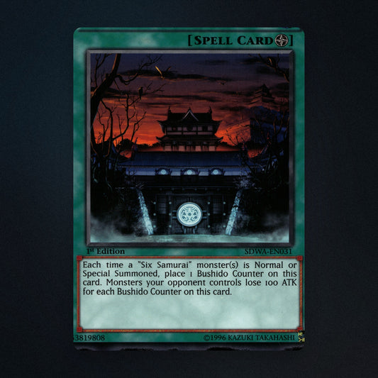 Temple of the Six Yu-Gi-Oh TCG Temple of the Six 1st Edition 53819808 Lightly front