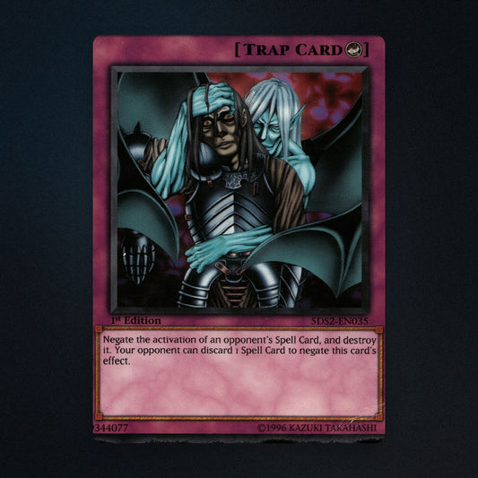 Magic Drain Yu-Gi-Oh TCG Magic Drain 1st Edition 59344077 Heavily Played front