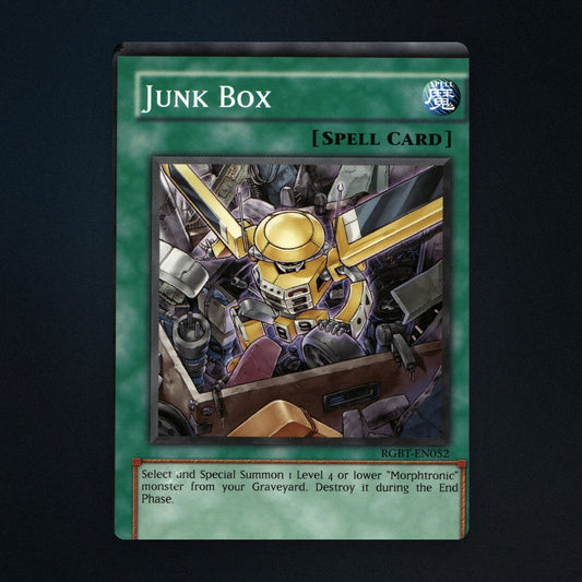 Junk Box Yu-Gi-Oh TCG Junk Box 37745919 Raging Battle (RGBT) Moderately Played front