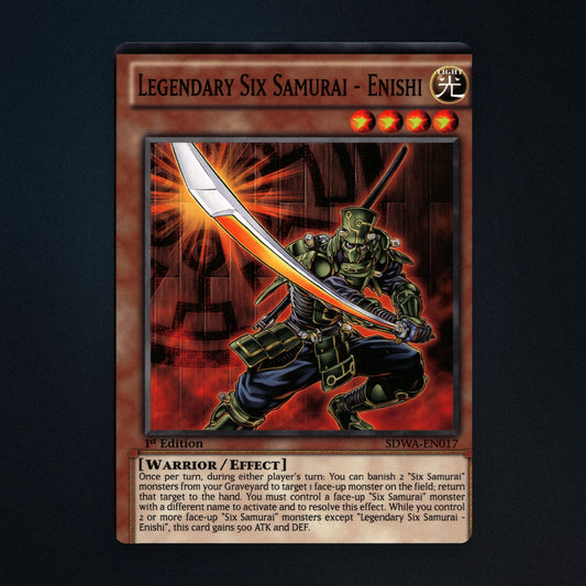 Legendary Six Samurai - Enishi Yu-Gi-Oh TCG Legendary Six Samurai - Enishi 1st front
