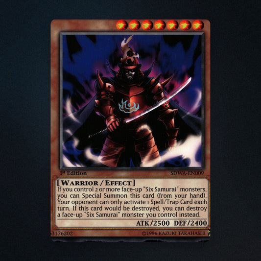 Great Shogun Shien Yu-Gi-Oh TCG Great Shogun Shien 1st Edition 63176202 Lightly front