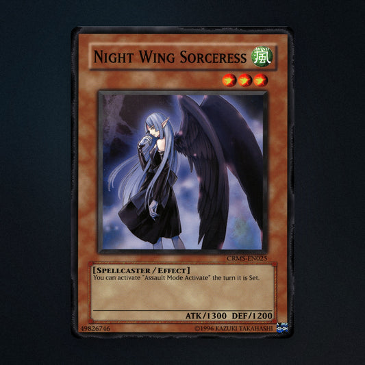 Night Wing Sorceress Yu-Gi-Oh TCG NIGHT WING SORCERESS 49826746 Near Mint front