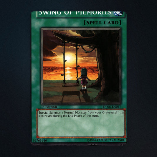 Swing of Memories Yu-Gi-Oh TCG Swing of Memories 1st Edition 96765646 Lightly front