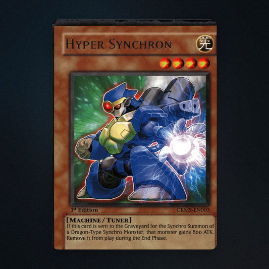 Hyper Synchron Yu-Gi-Oh TCG Hyper Synchron 1st Edition 40348946 Lightly Played front