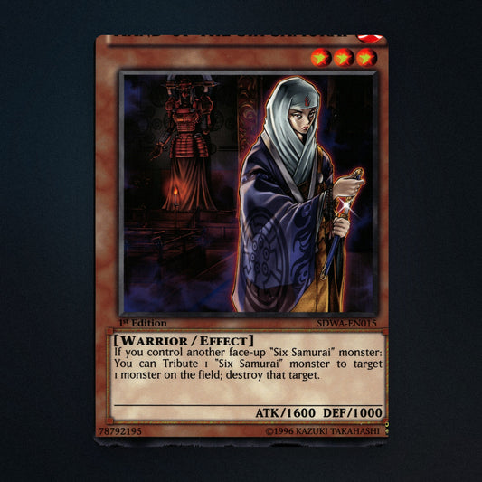 Hand of the Six Samurai Yu-Gi-Oh TCG Hand of the Six Samurai 1st Edition front
