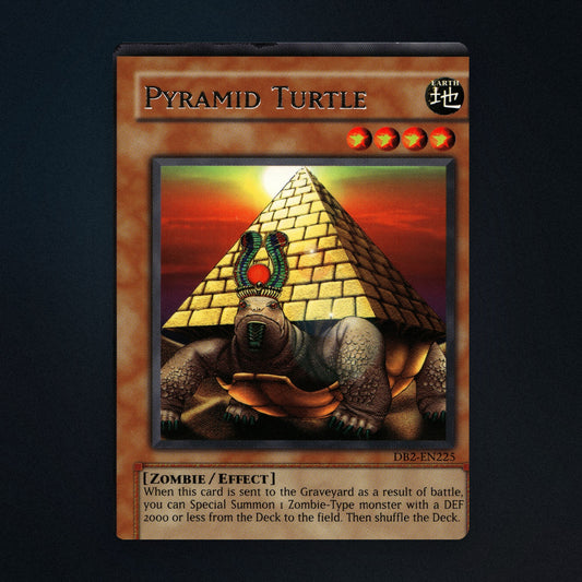 Pyramid Turtle Yu-Gi-Oh TCG PYRAMID TURTLE 77044671 Near Mint front