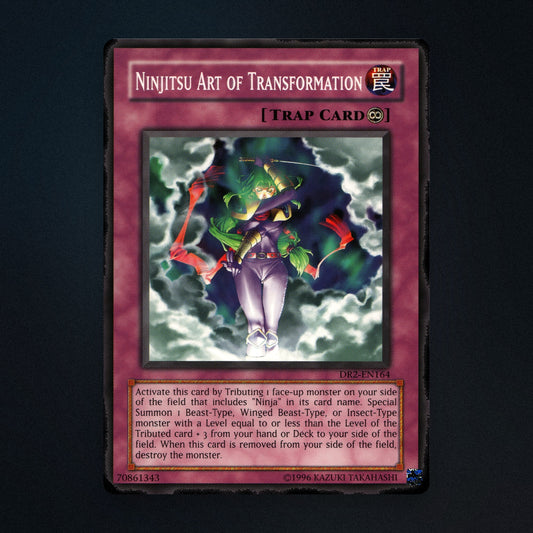 Ninjitsu Art of Transformation Yu-Gi-Oh TCG NINJITSU ART OF TRANSFORMATION front